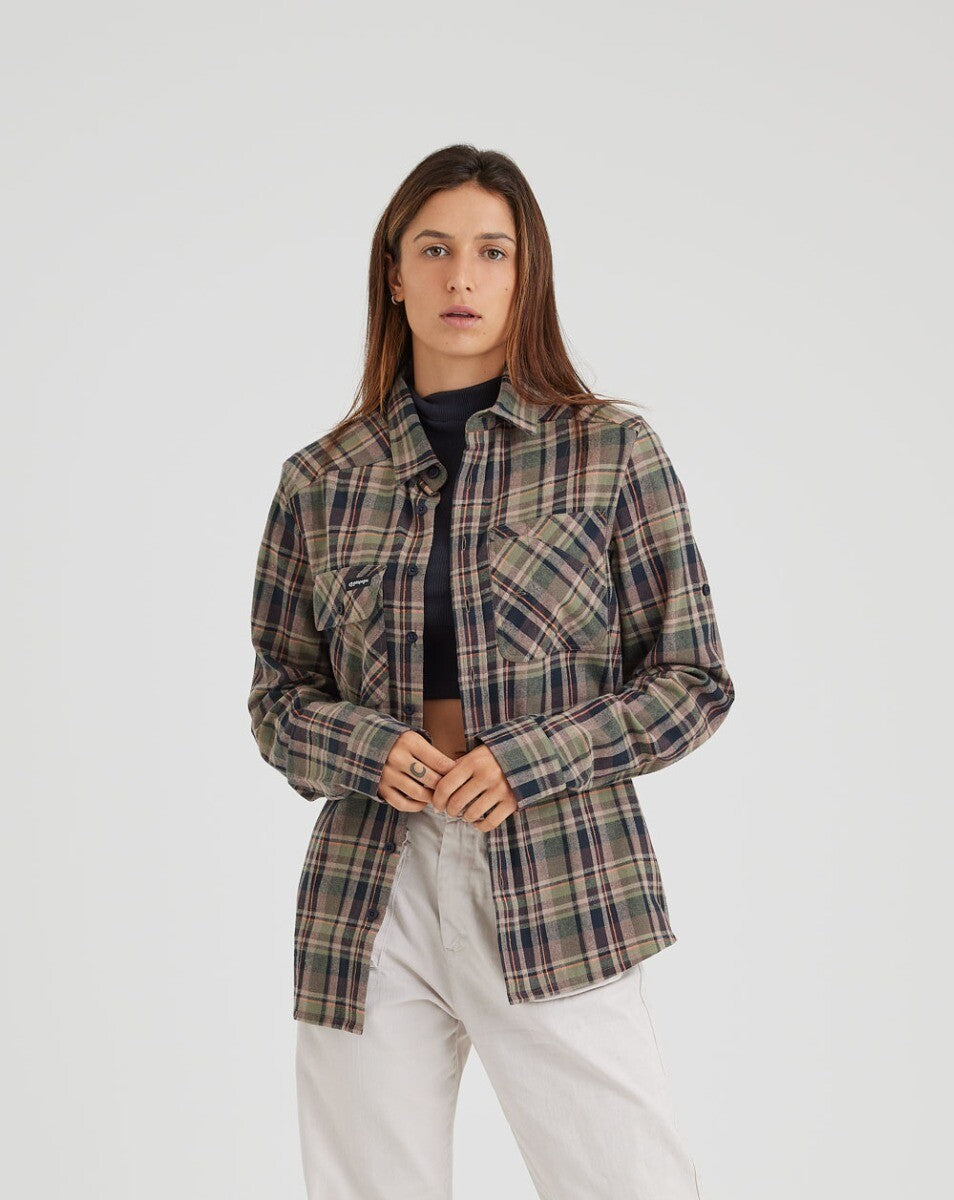 Camisa Flanela Midweight Farmer Xadrez - Verde