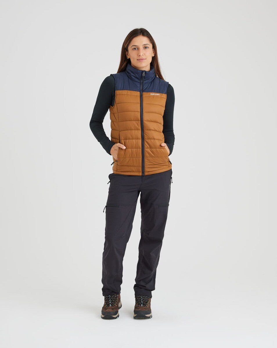 Colete Puffer All Gender Hermit Crab - Ocre