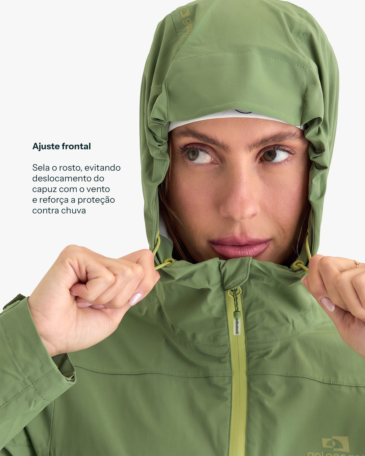 Jaqueta Impermeável Darwin Light Freeze Feminina - Verde
