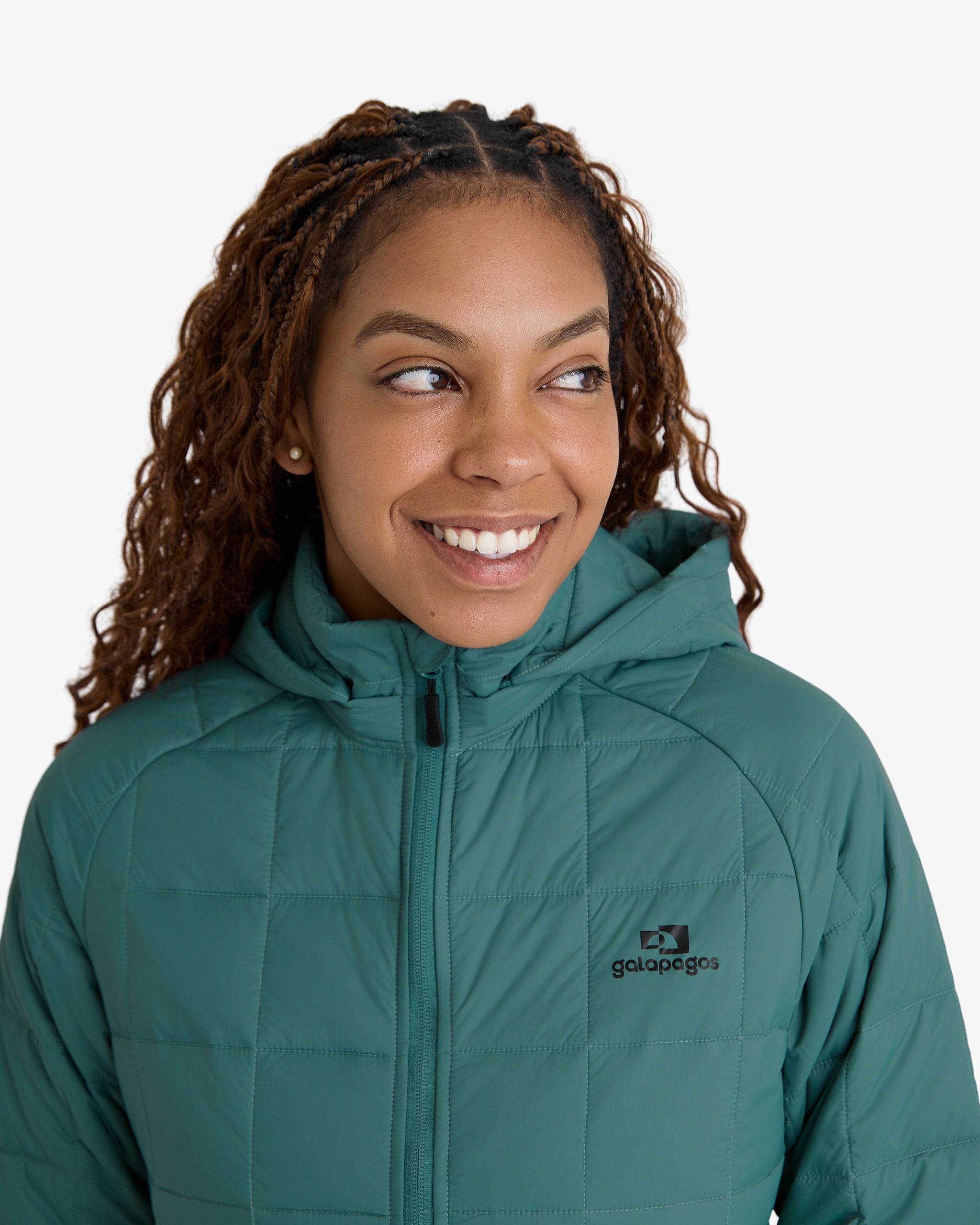 Jaqueta Puffer Ibex Thermolite Heat Feminina - Verde