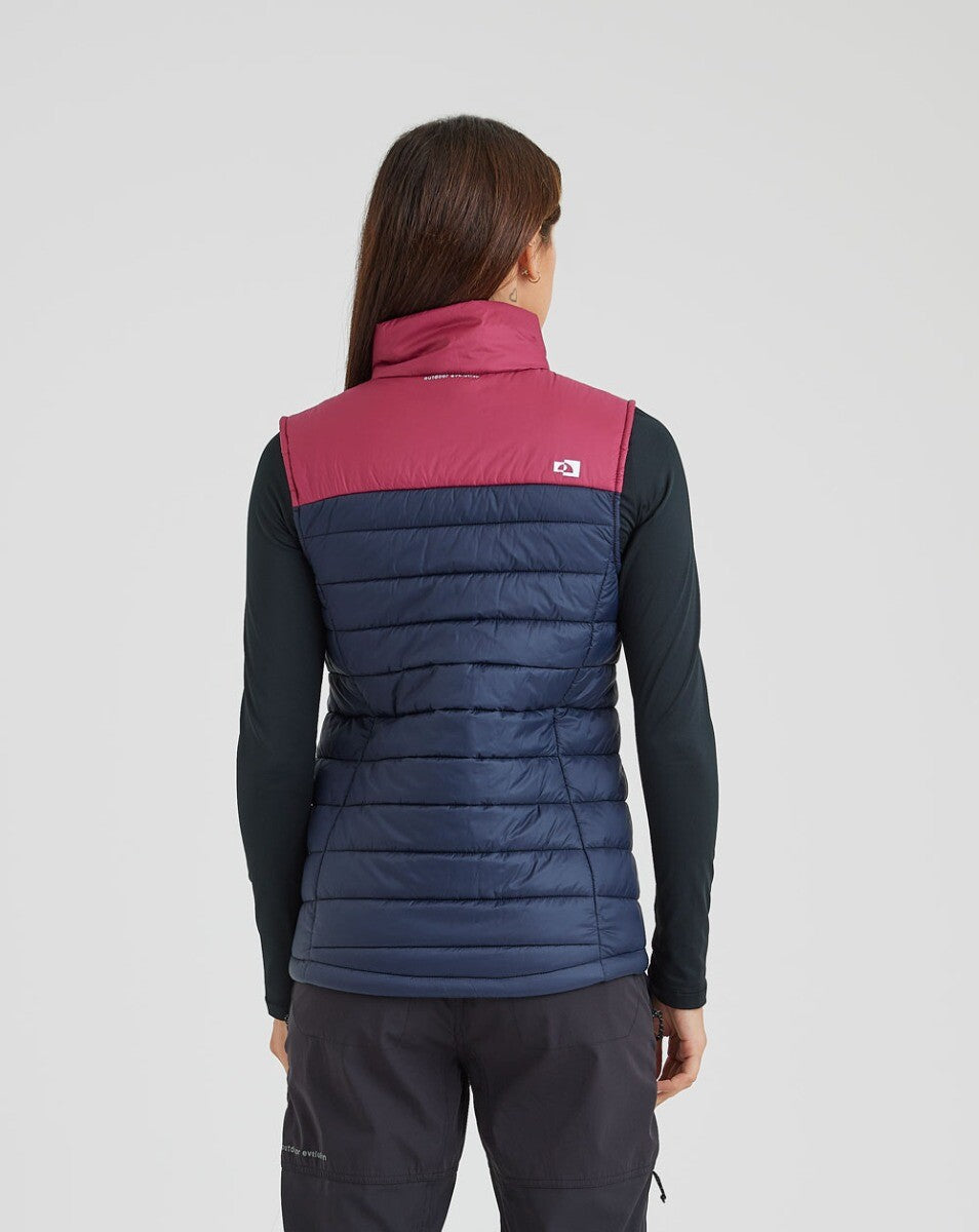 Colete Puffer All Gender Hermit Crab - Azul Marinho