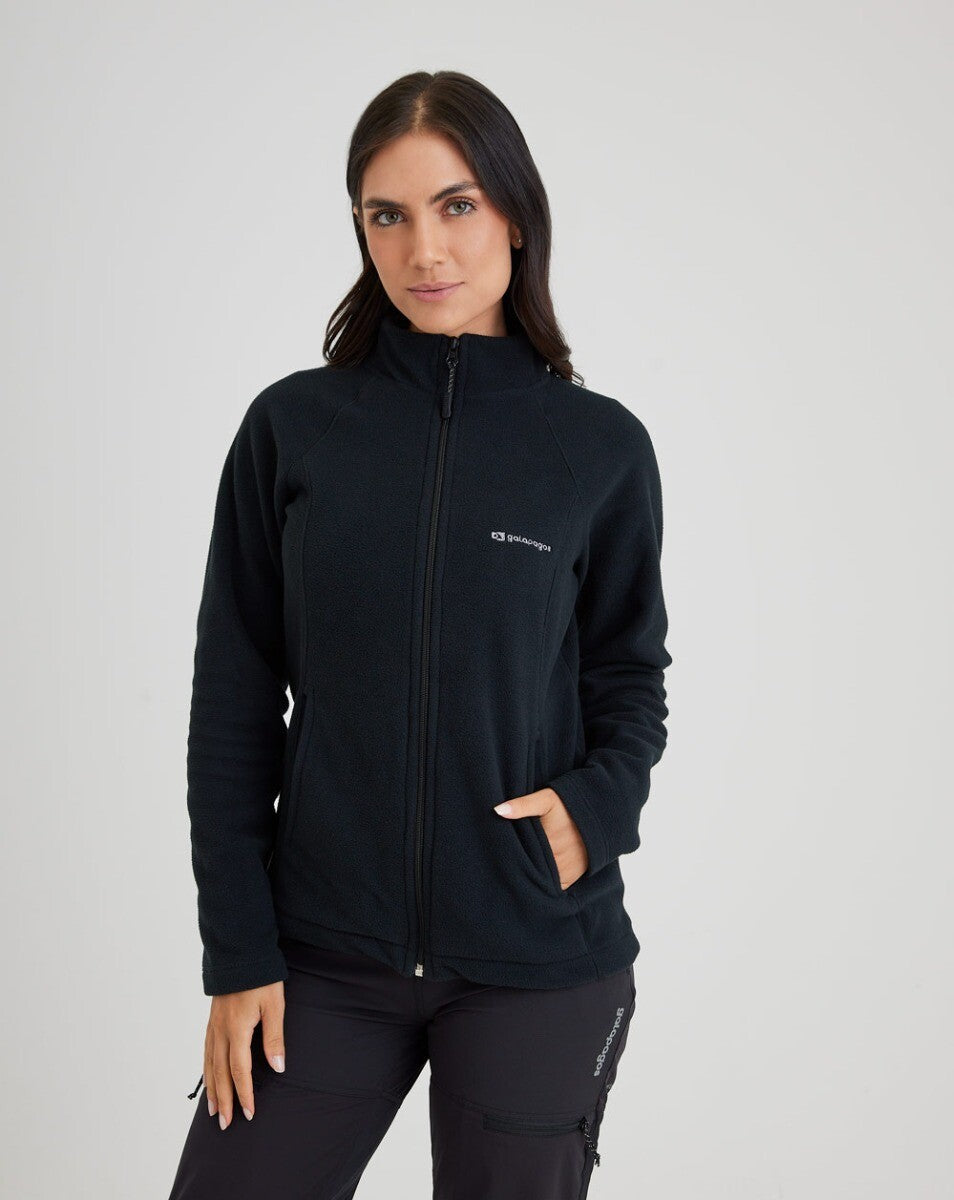 Jaqueta Fleece Kathmandu Fem 2.0 - Preto