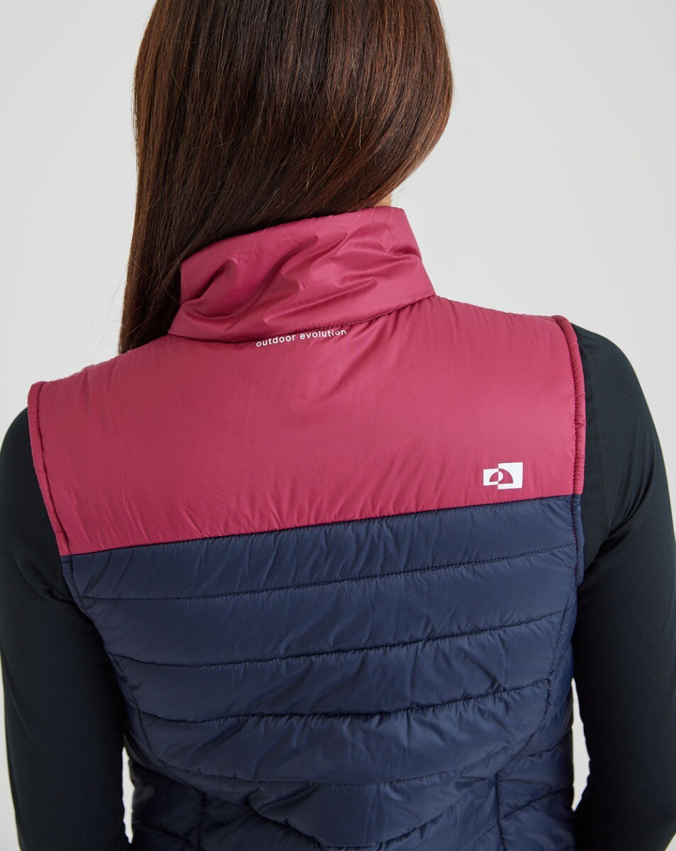 Colete Puffer All Gender Hermit Crab - Azul Marinho