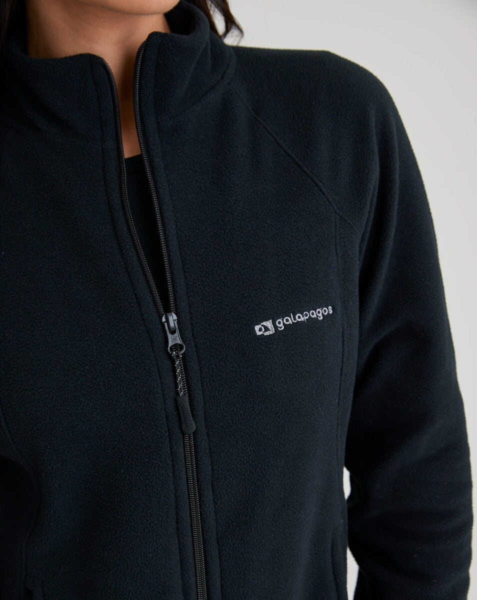 Jaqueta Fleece Kathmandu Fem 2.0 - Preto