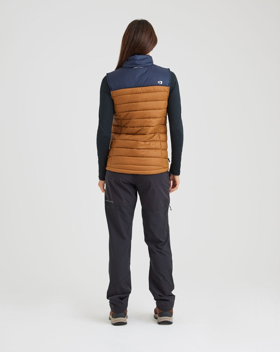 Colete Puffer All Gender Hermit Crab - Ocre