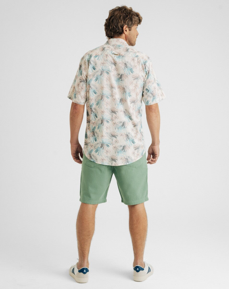 Camisa Estampada Malu Areia