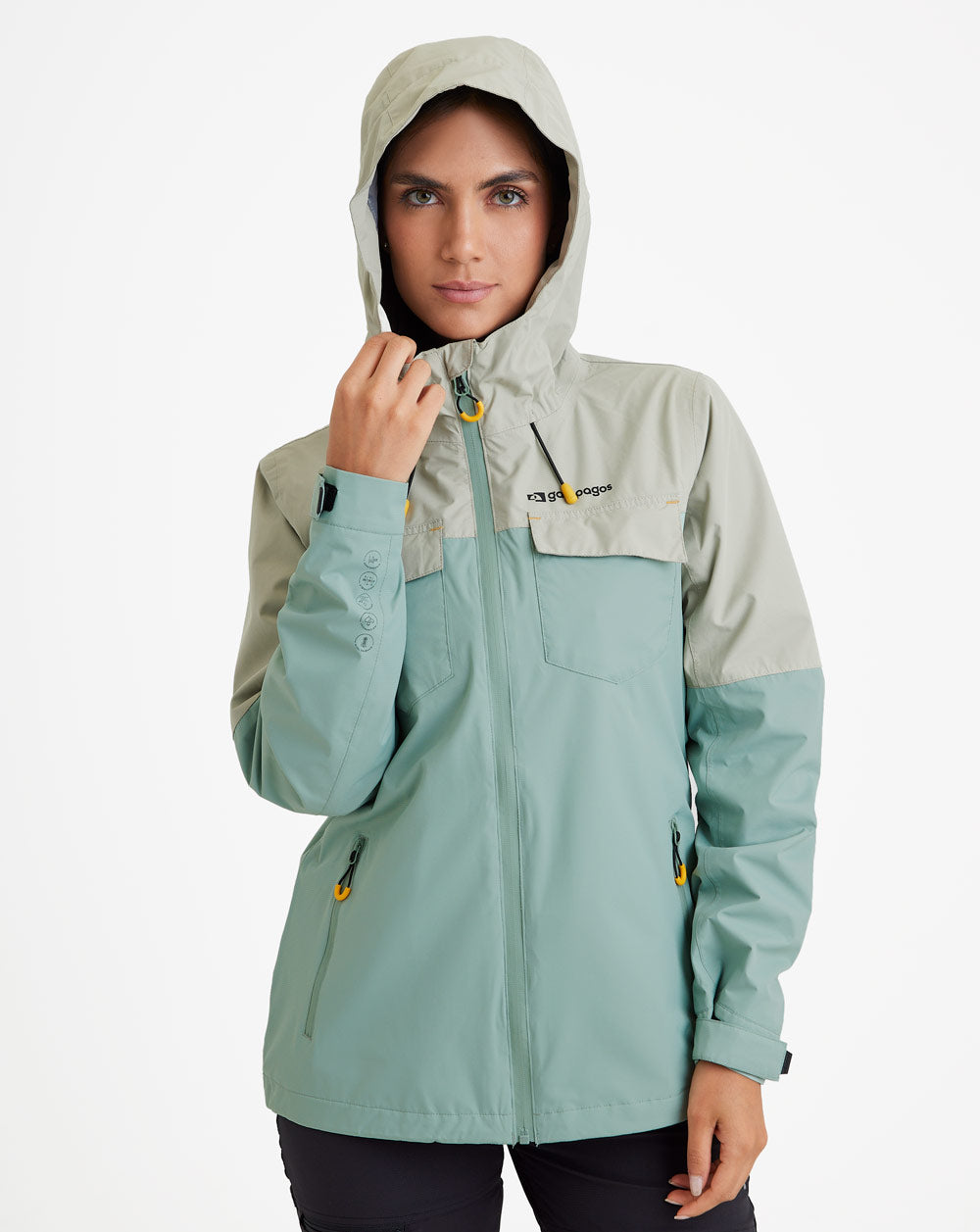 Jaqueta Feminina Impermeável Darwin Heat - Verde