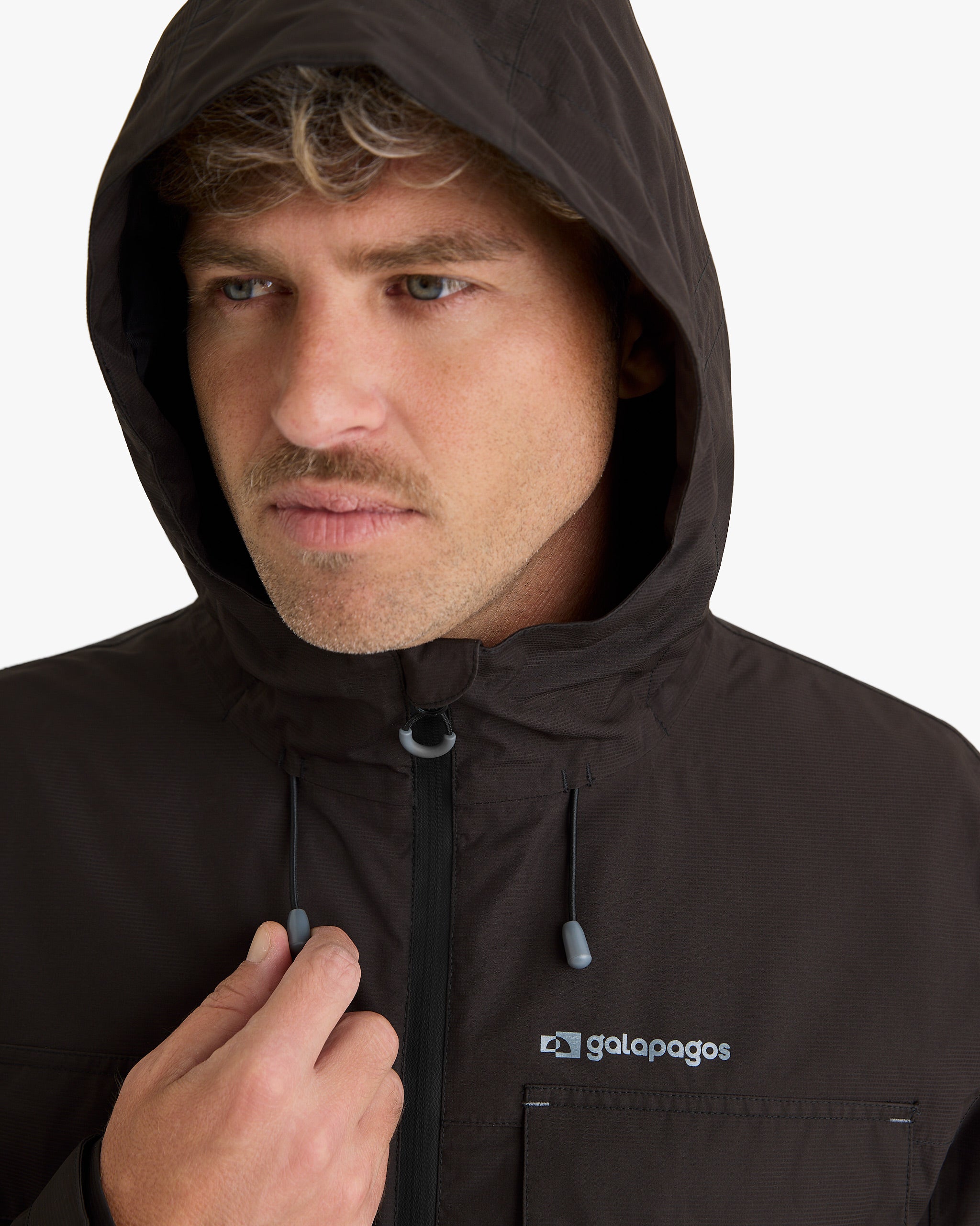 Jaqueta Impermeável Darwin Heat Masculina - Preta