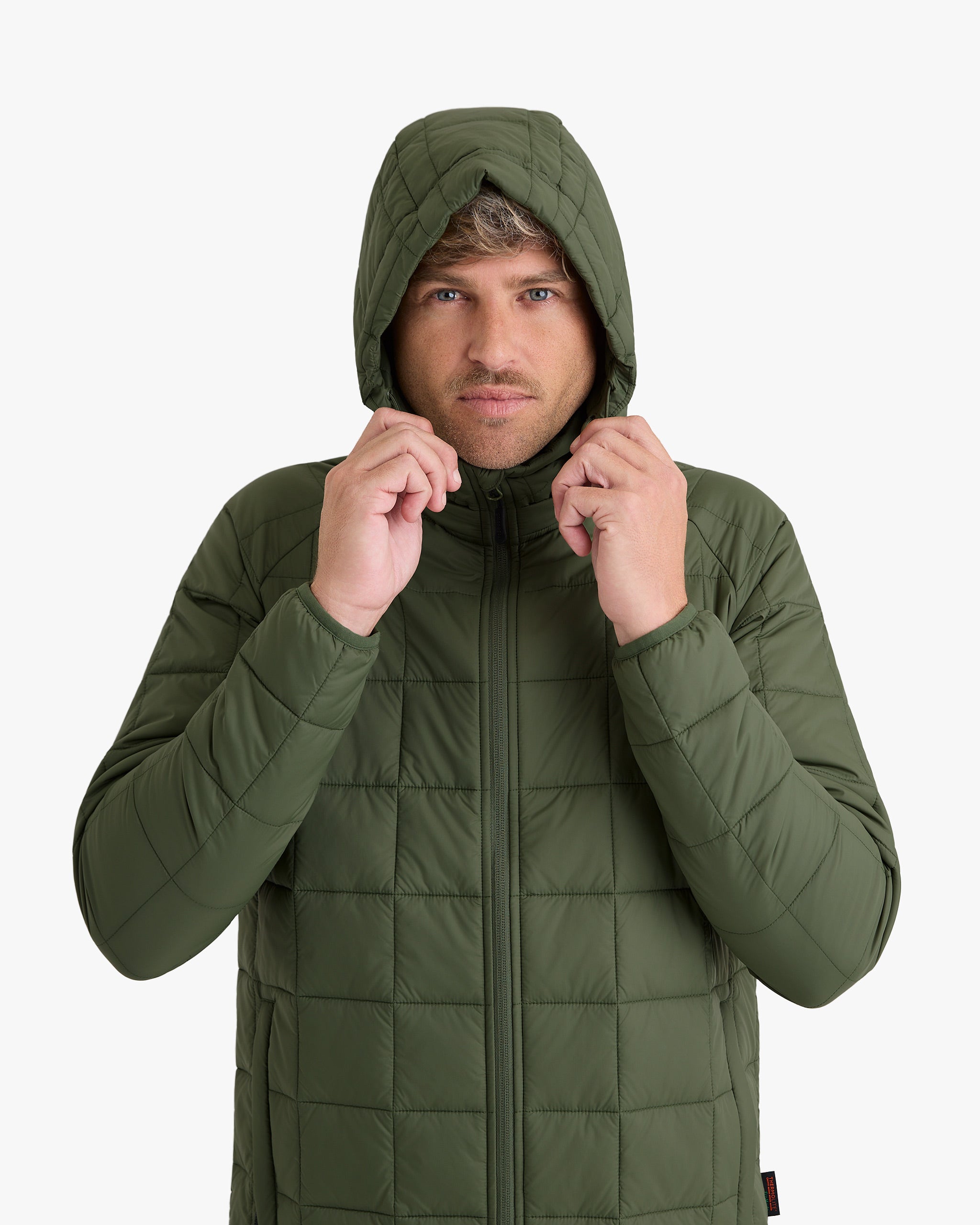 Jaqueta Puffer Ibex Thermolite Heat Masculina - Verde
