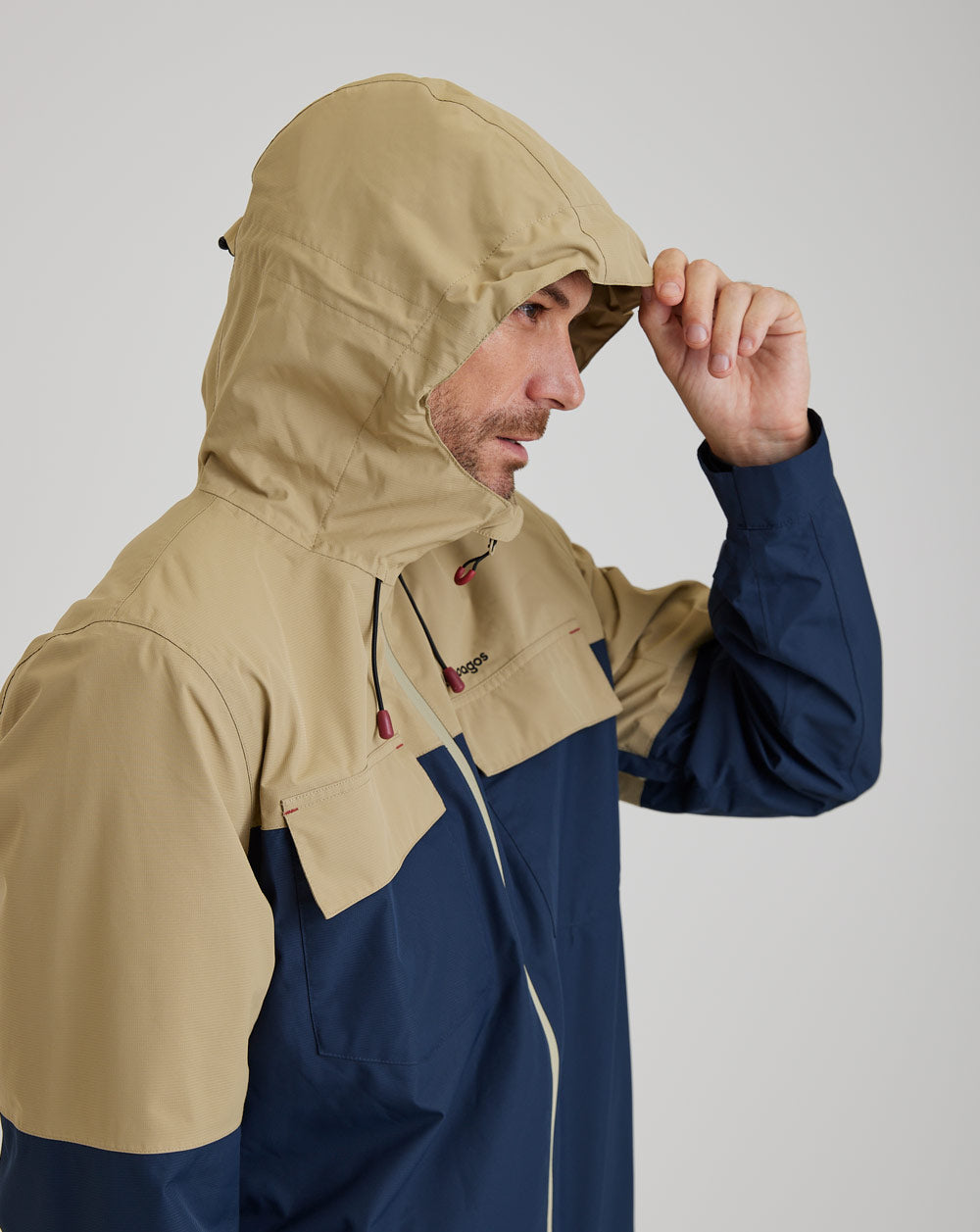 Jaqueta Masculina Impermeável Darwin Heat - Azul Marinho
