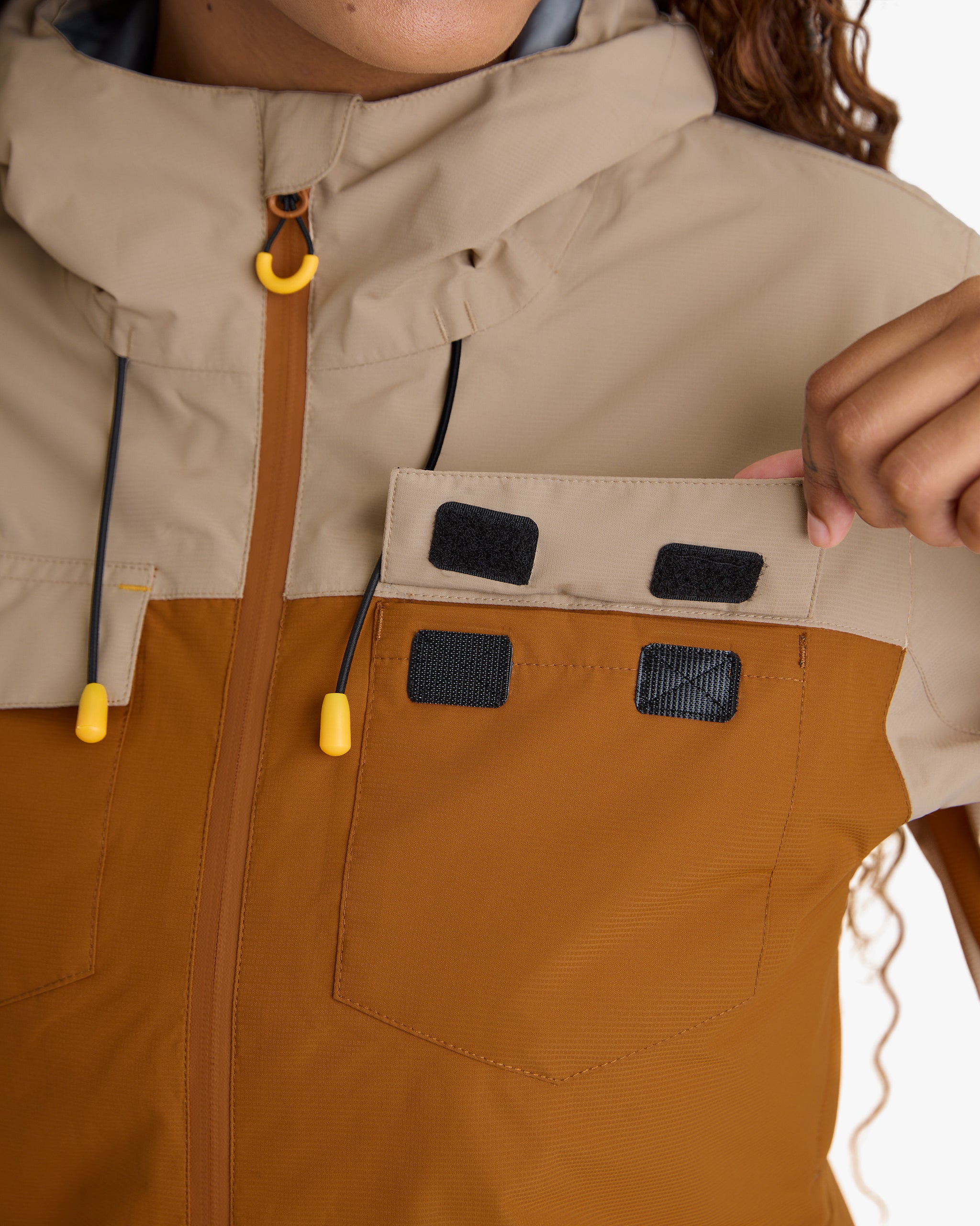 Jaqueta Impermeável Darwin Heat Feminina - Terracota