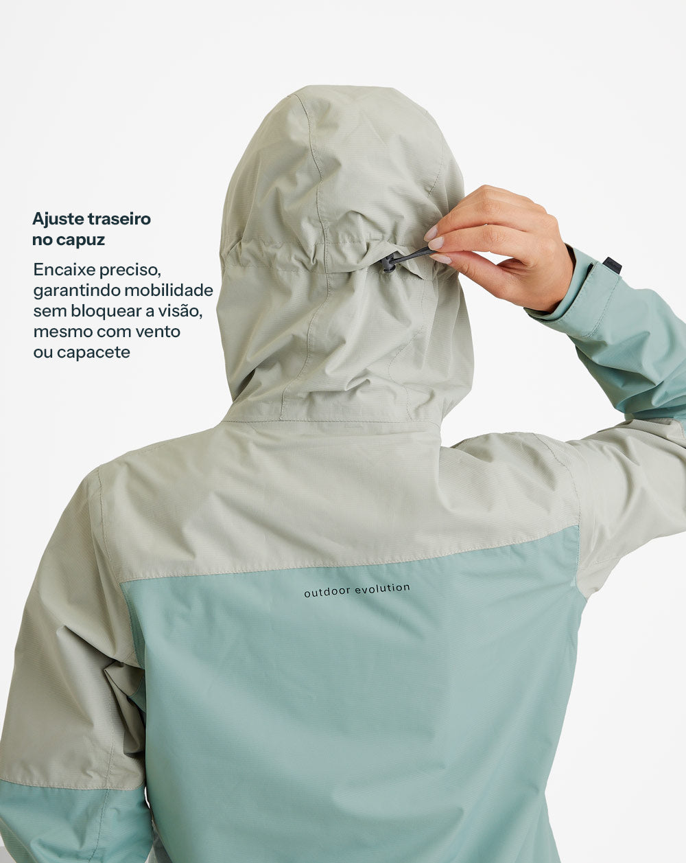 Jaqueta Feminina Impermeável Darwin Heat - Verde