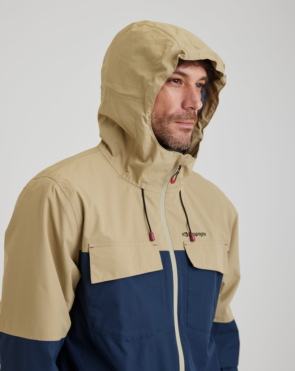Jaqueta Masculina Impermeável Darwin Heat - Azul Marinho