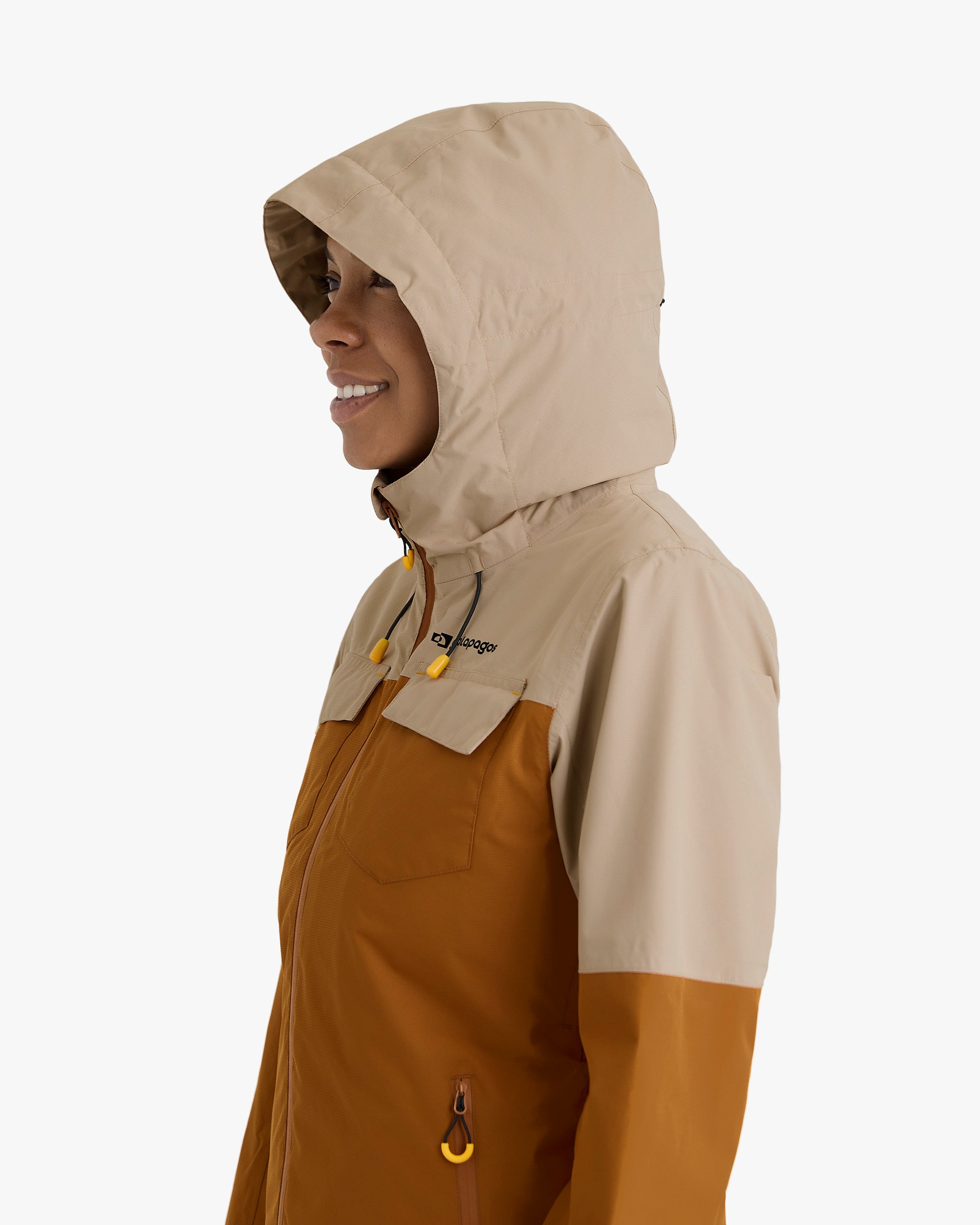 Jaqueta Impermeável Darwin Heat Feminina - Terracota