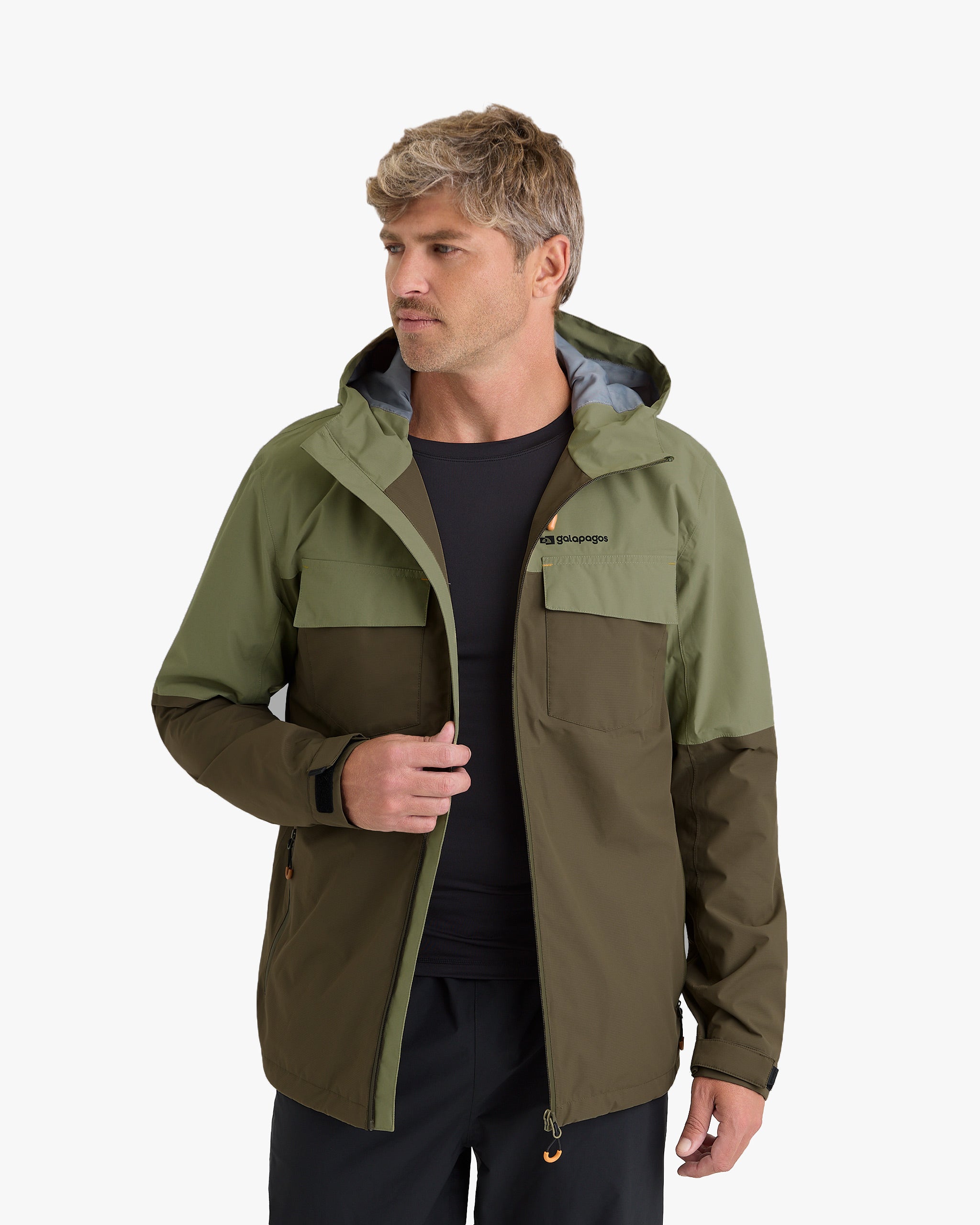 Jaqueta Impermeável Darwin Heat Masculina - Verde