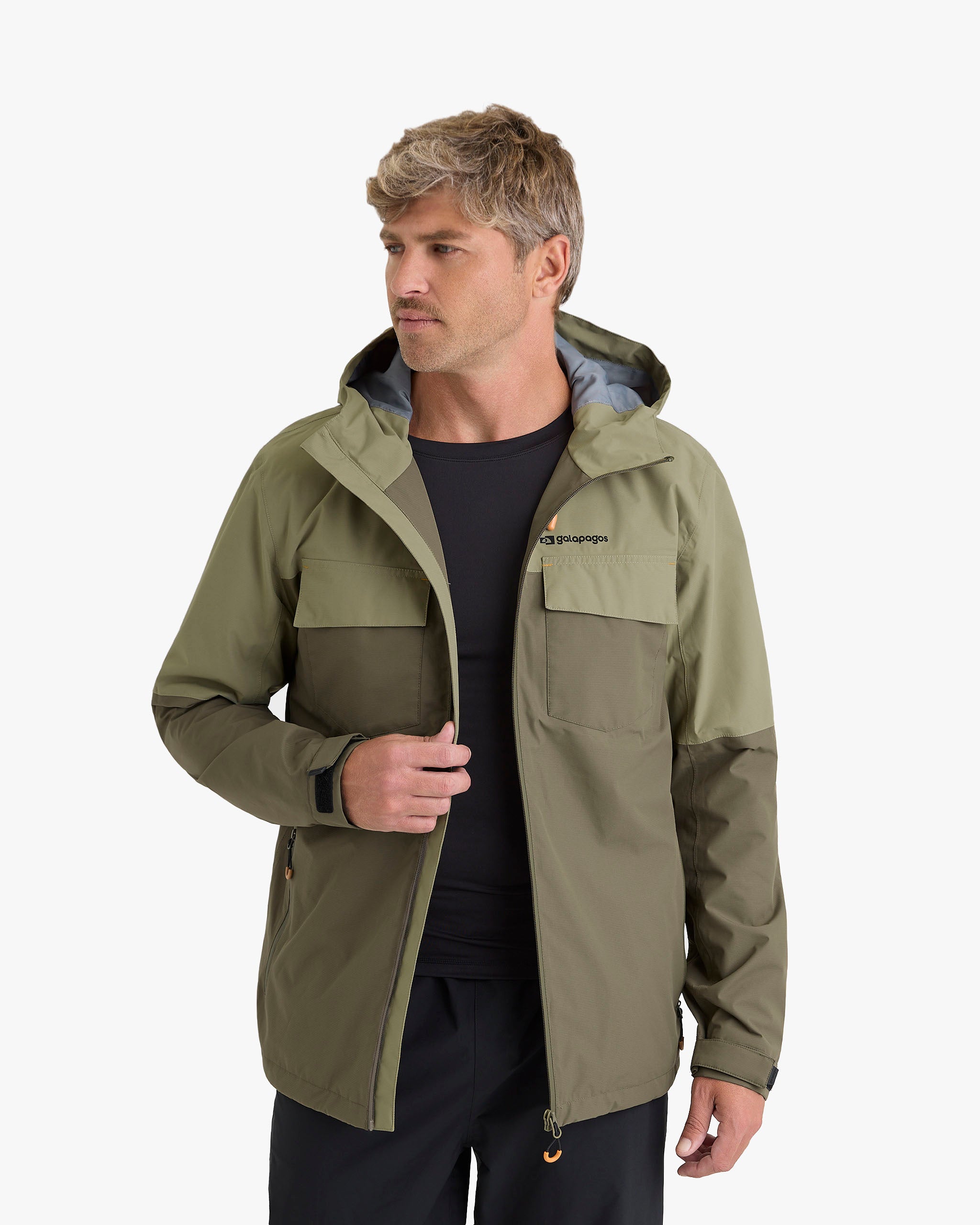 Jaqueta Impermeável Darwin Heat Masculina - Verde