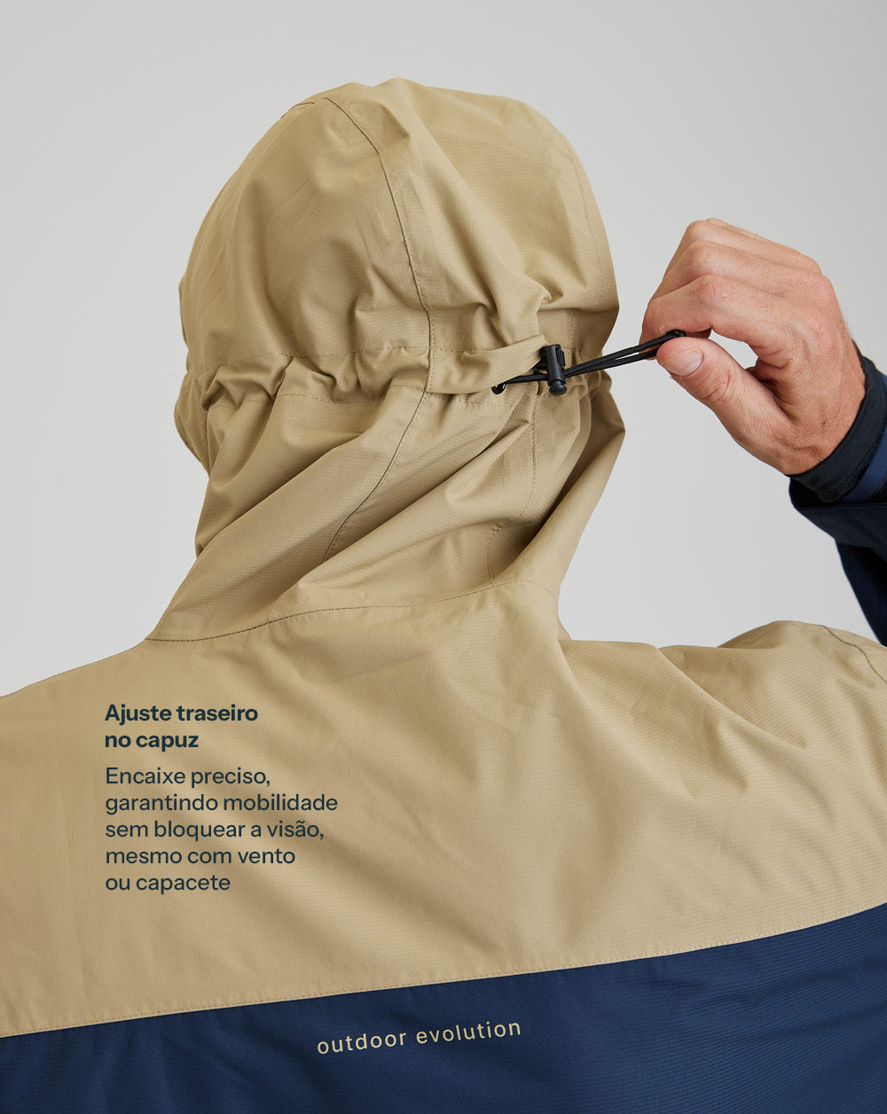 Jaqueta Impermeável Darwin Heat Masculina - Azul Marinho