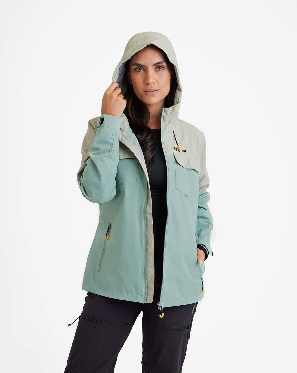 Jaqueta Feminina Impermeável Darwin Heat - Verde