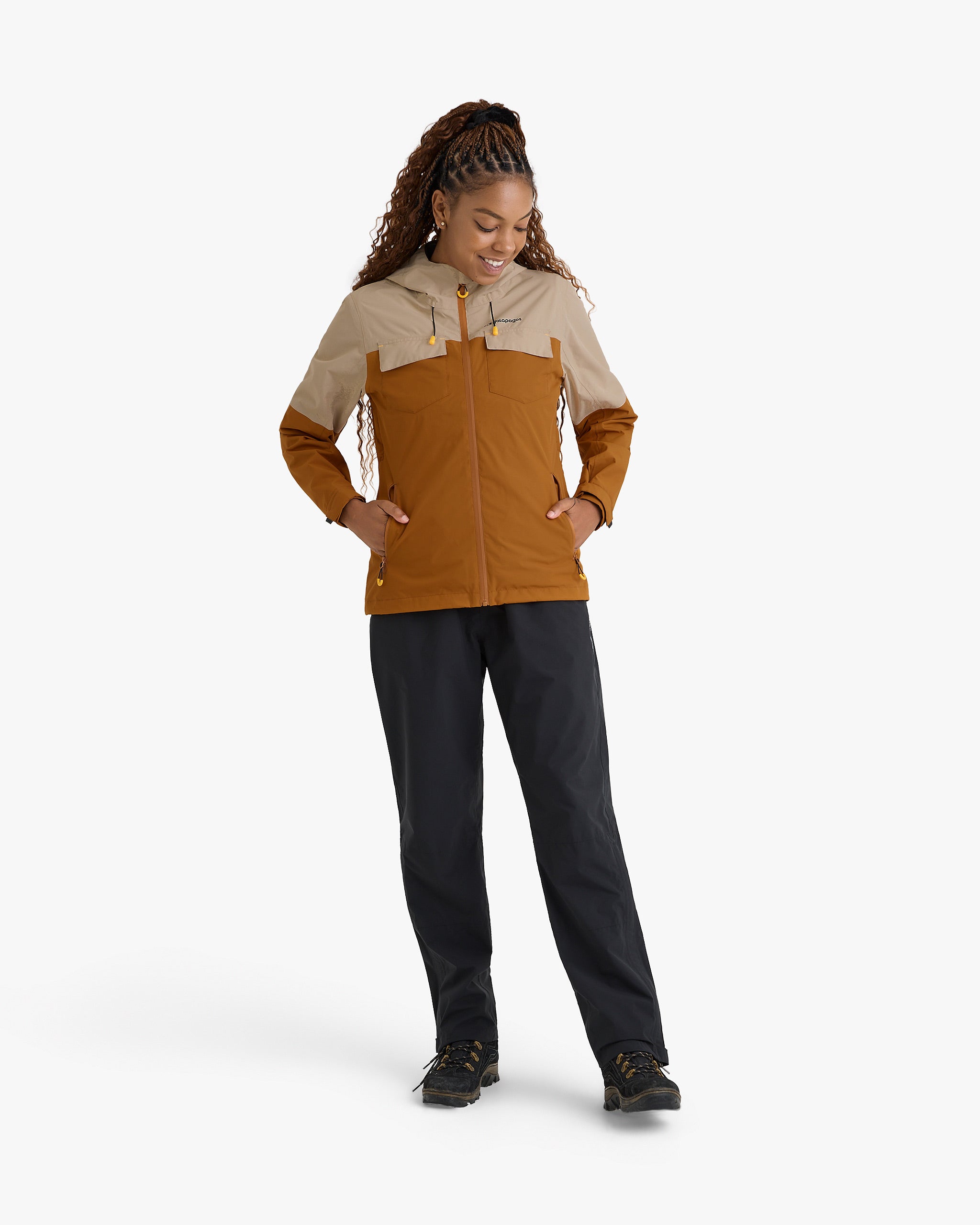 Jaqueta Impermeável Darwin Heat Feminina - Terracota