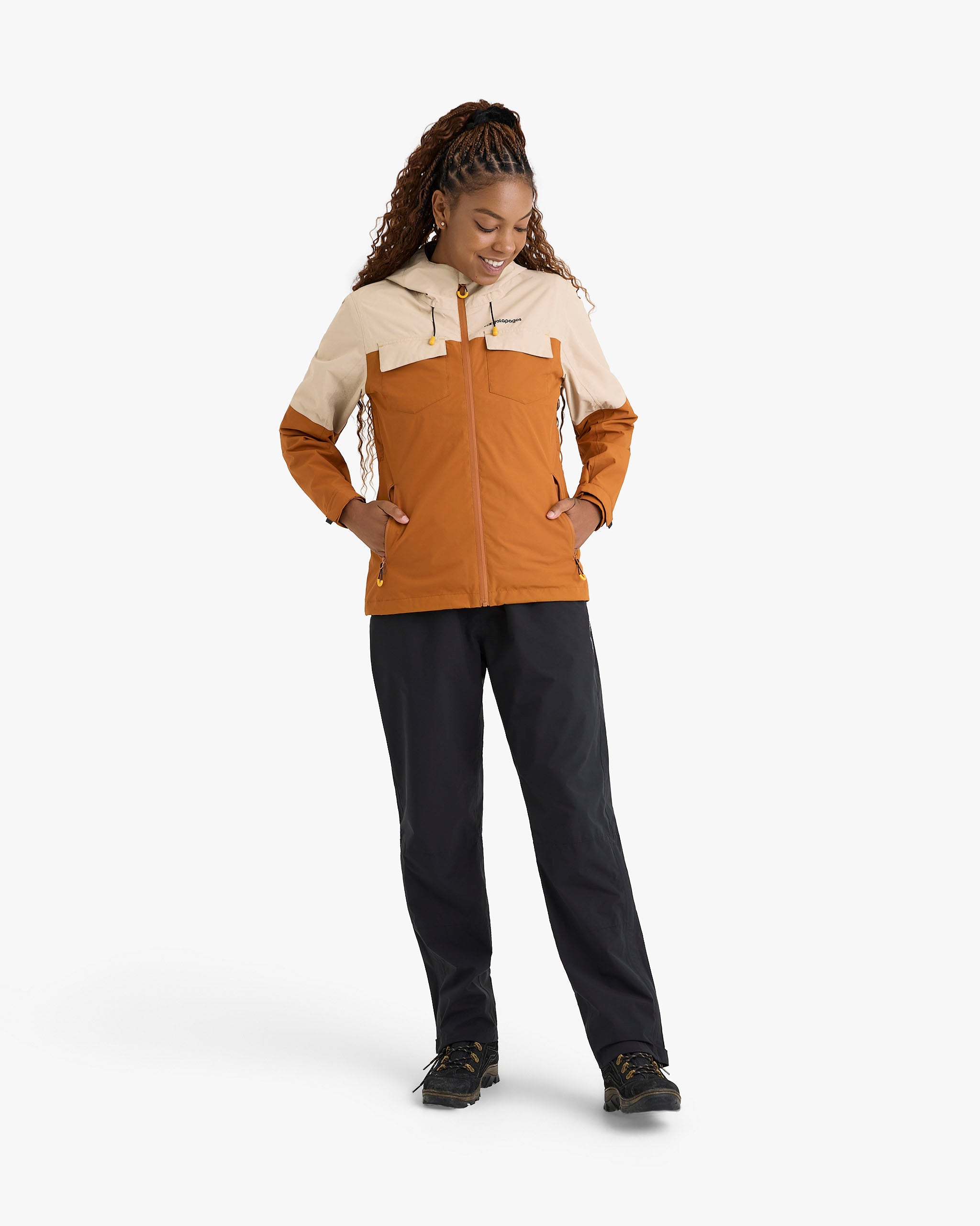 Jaqueta Impermeável Darwin Heat Feminina - Terracota