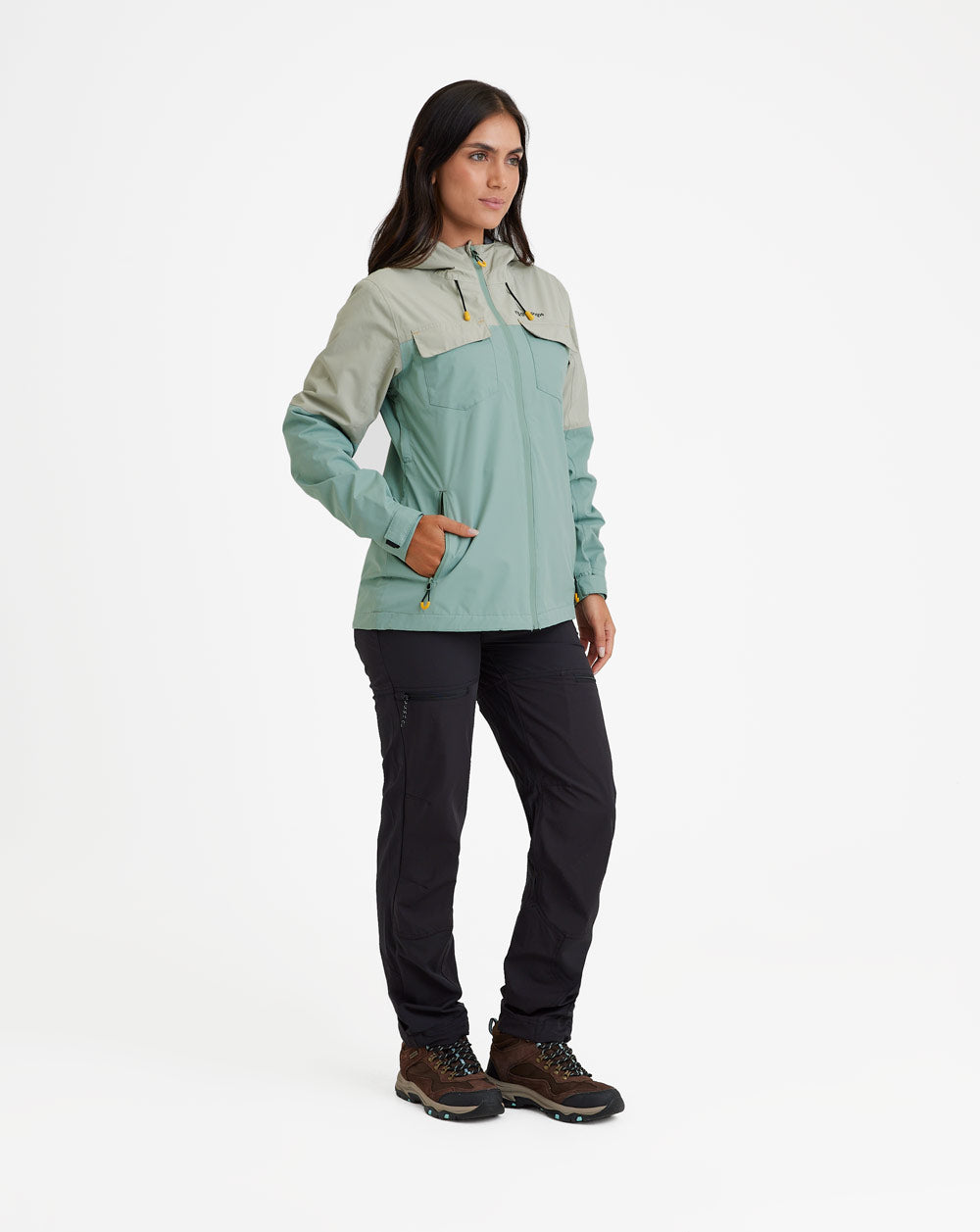 Jaqueta Feminina Impermeável Darwin Heat - Verde
