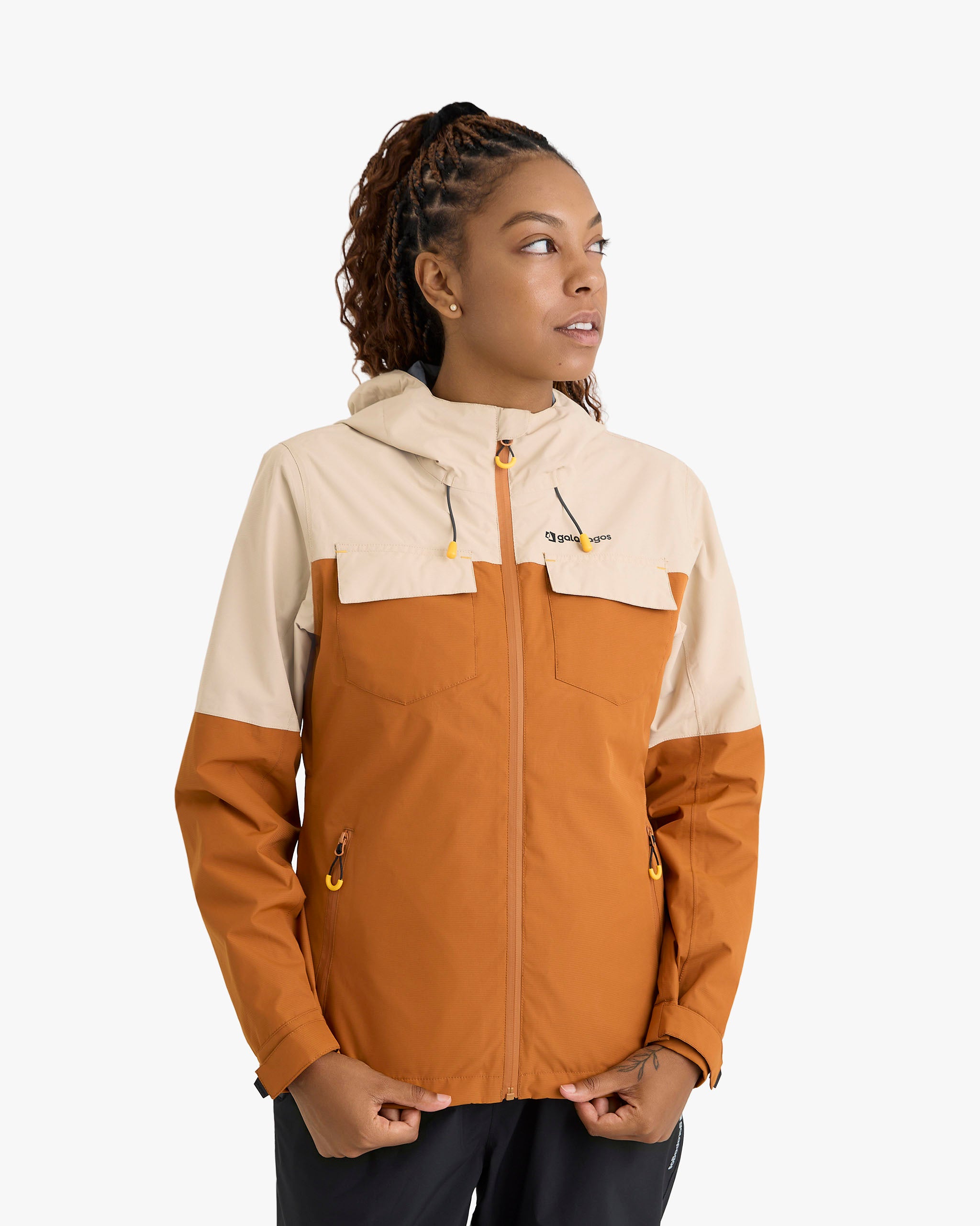Jaqueta Impermeável Darwin Heat Feminina - Terracota
