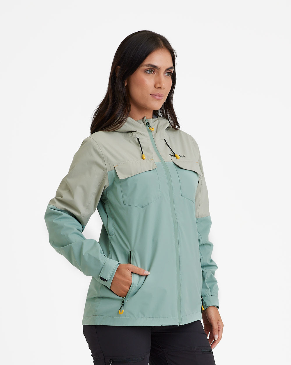 Jaqueta Feminina Impermeável Darwin Heat - Verde