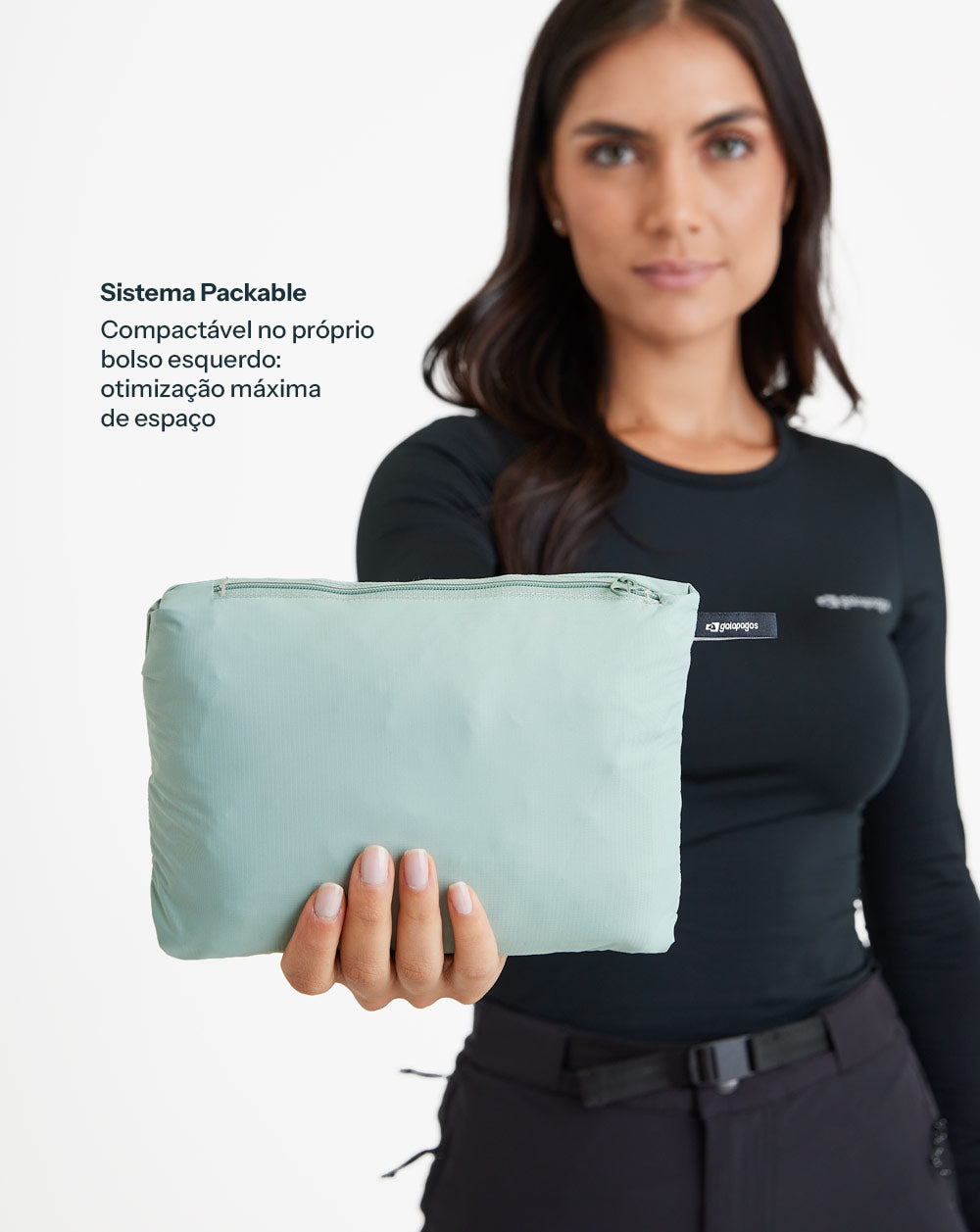 Jaqueta Feminina Impermeável Darwin Heat - Verde