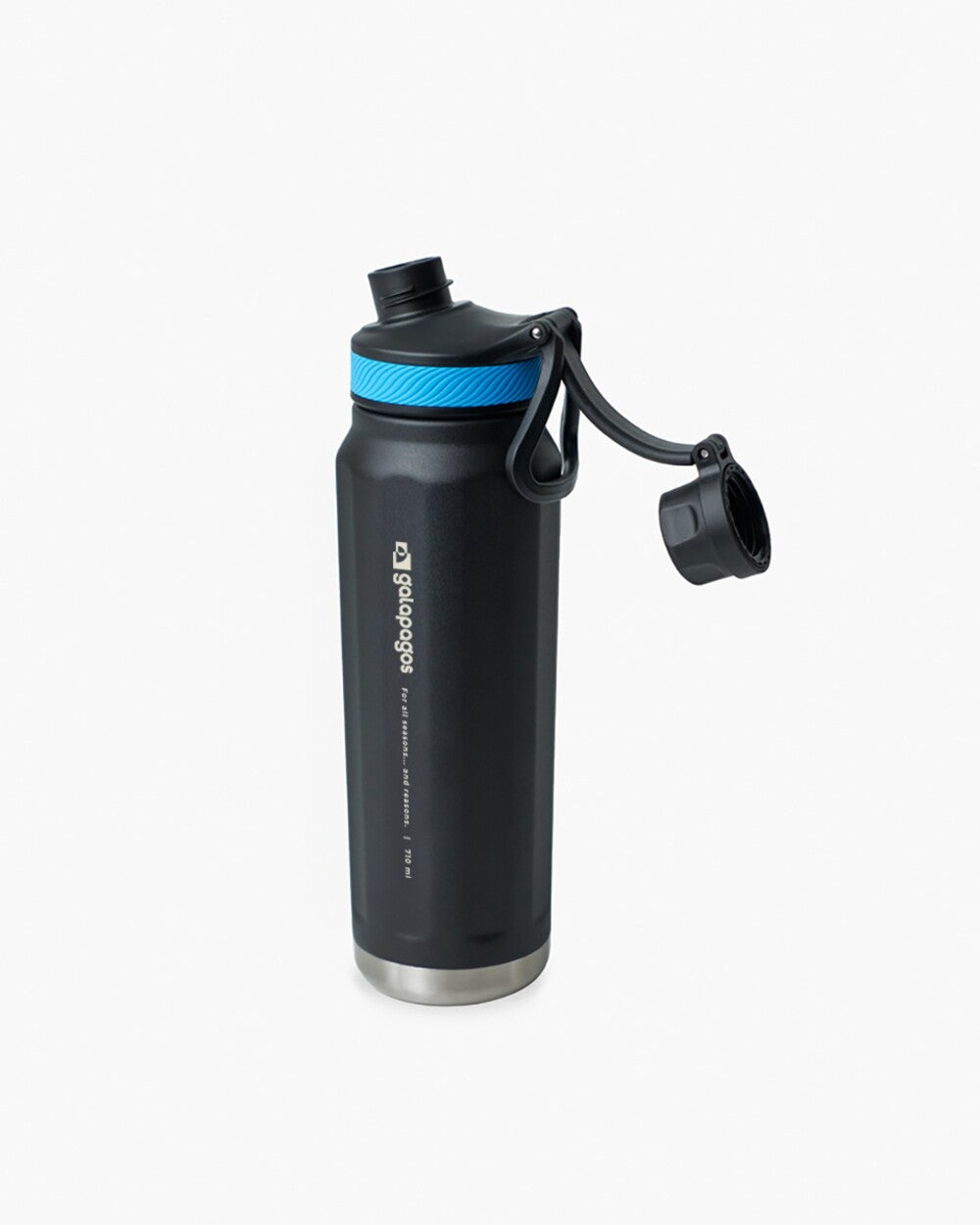 Garrafa Térmica Cascade 710ml - Preto e Azul