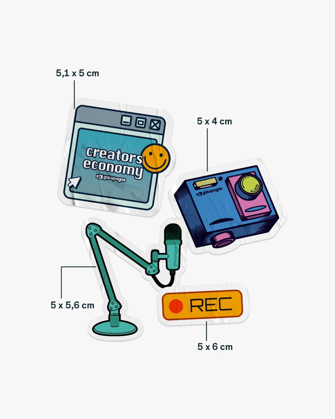 Pack de adesivos Soul Creator