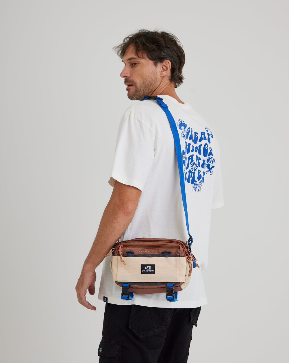 Pochete Camaleão 3L - Bege - Galapagos Outdoor