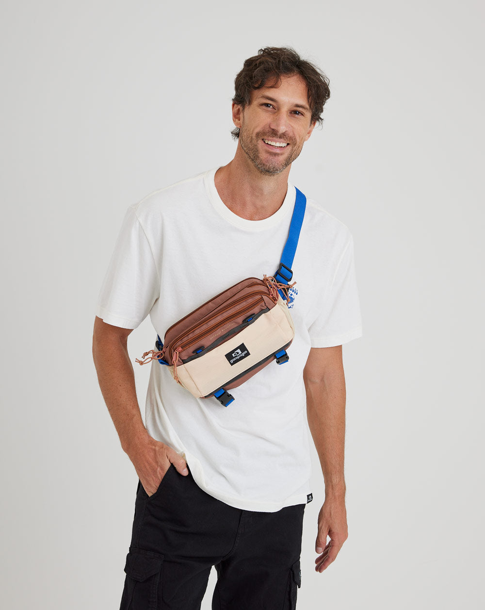 Pochete Camaleão 3L - Bege - Galapagos Outdoor