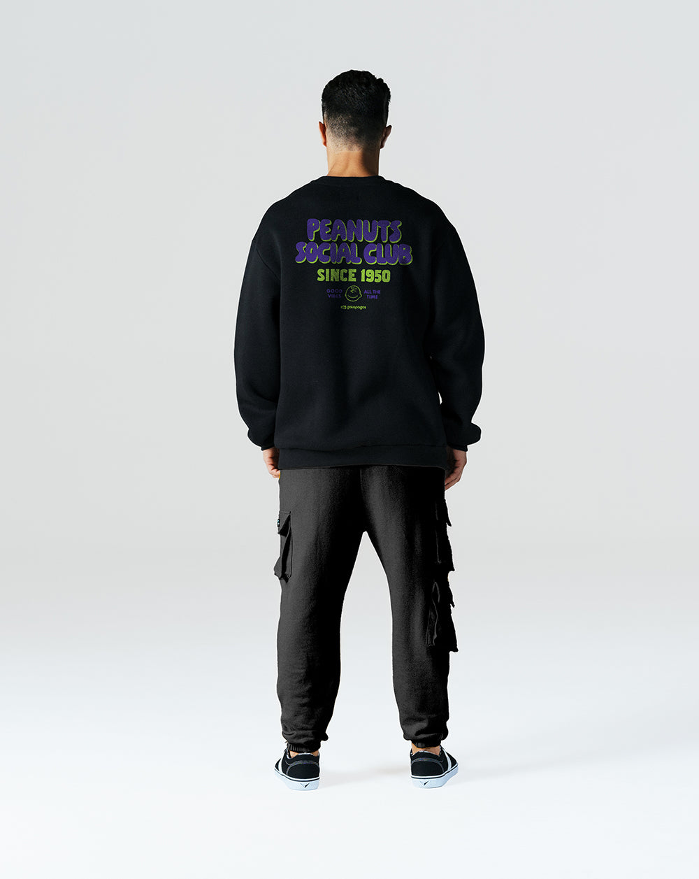 Moletom Snoopy Social Club - Preto