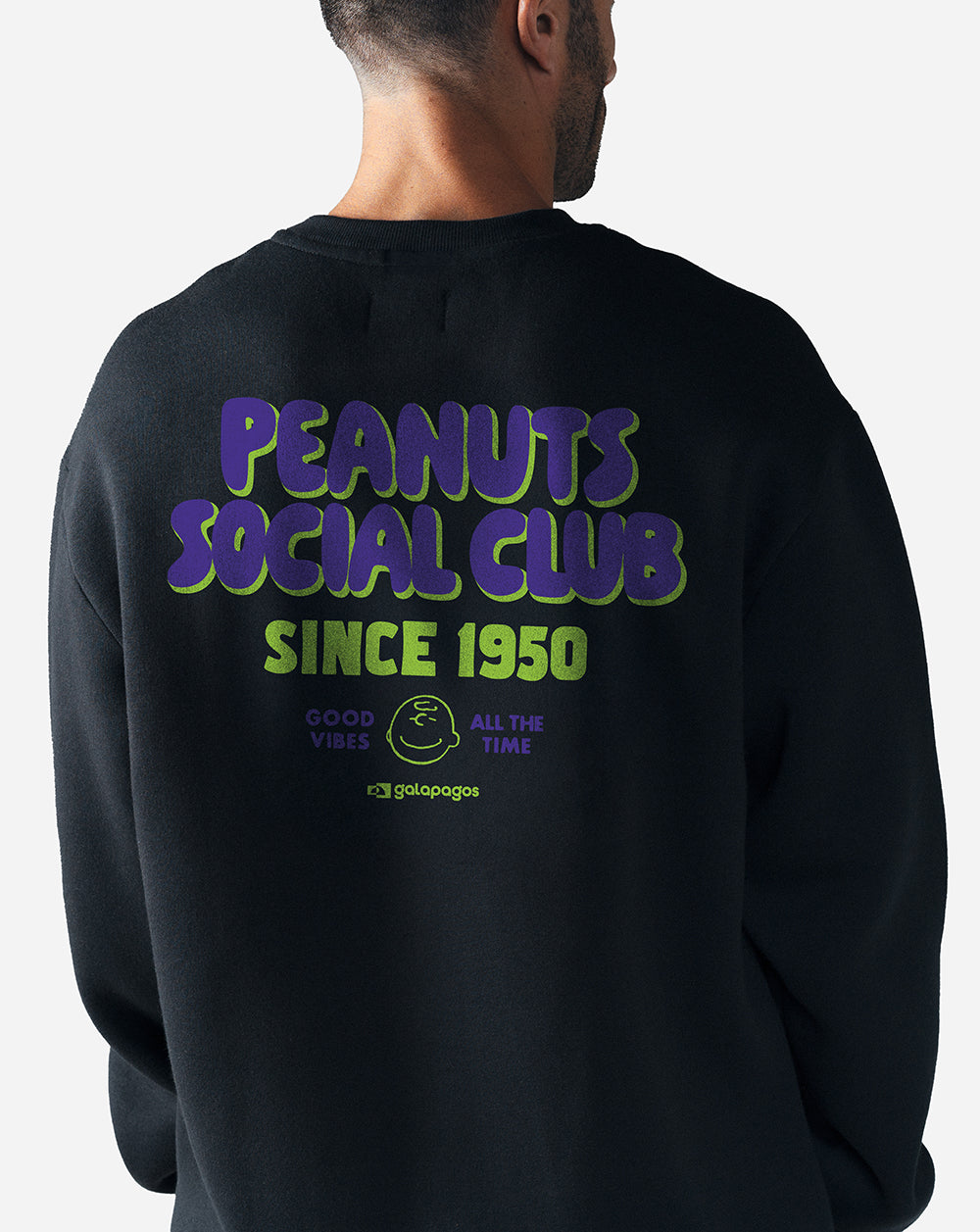 Moletom Snoopy Social Club - Preto