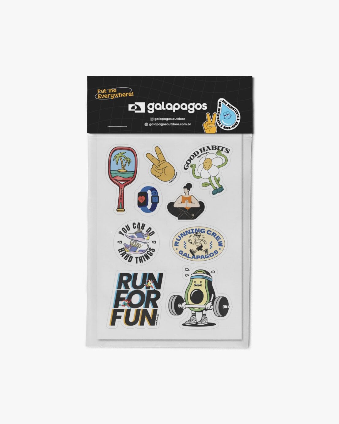 Pack de adesivos Soul Wellness