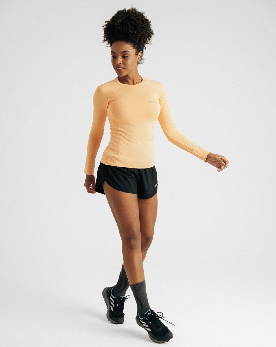 Blusa Feminina Long Sleeve Vella - Salmão