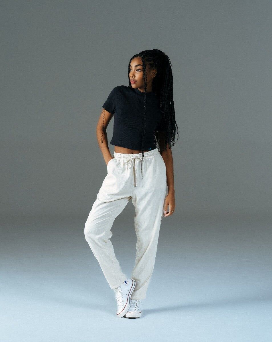 Calça Jogger Feminina Mantra Areia