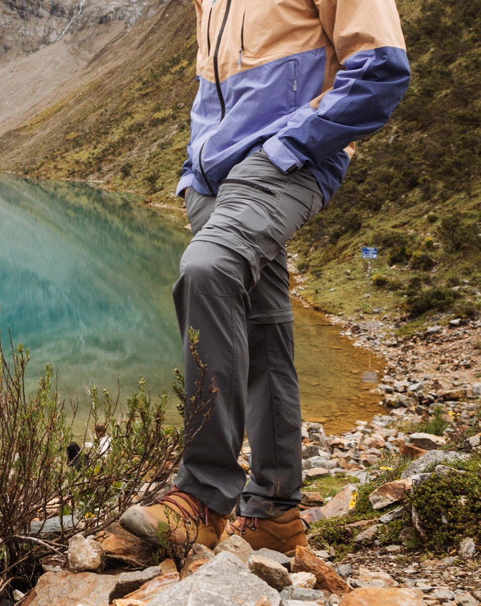 Calça Masculina Conversível Atlas - Cinza