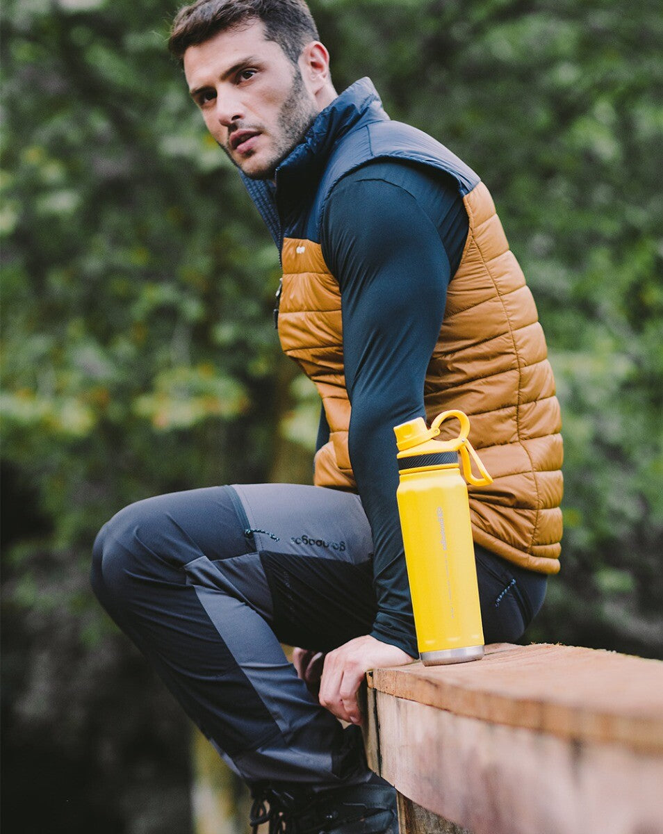 Calça Masculina Hiker - Chumbo e Preta