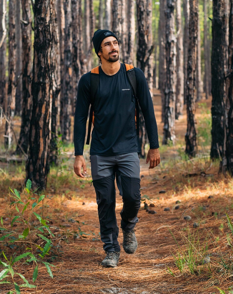 Calça Masculina Hiker - Chumbo e Preta