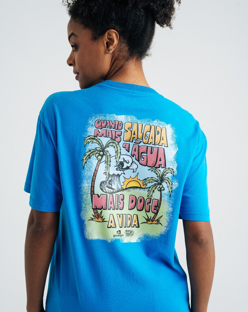 Camiseta Água Salgada Azul - Dream Tour