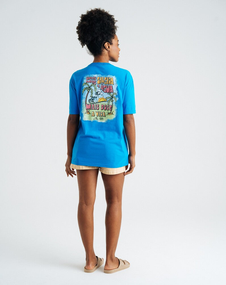 Camiseta Água Salgada Azul - Dream Tour