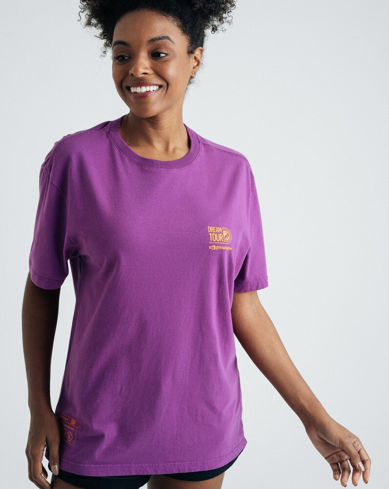 Camiseta Dropar Roxo - Dream Tour