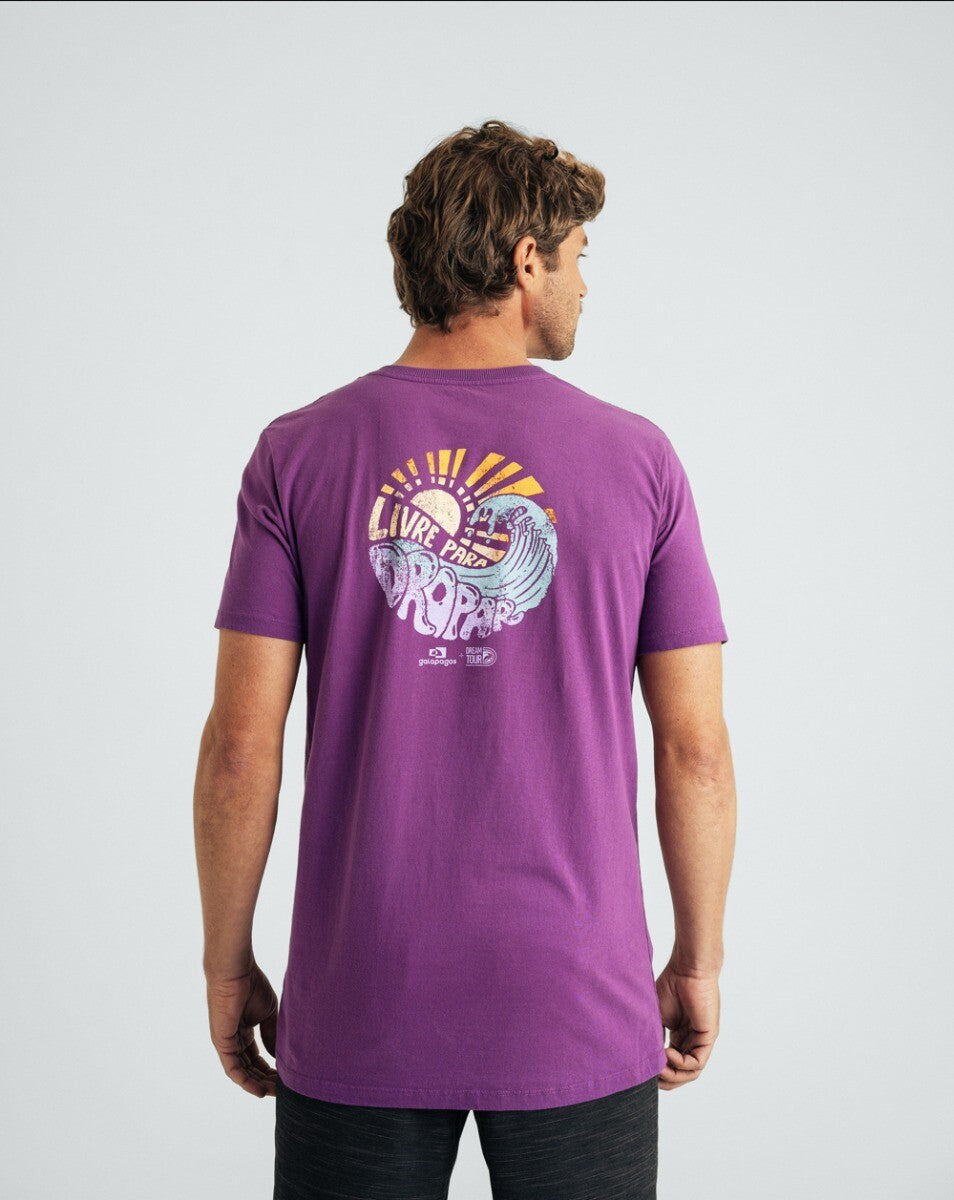 Camiseta Dropar Roxo - Dream Tour