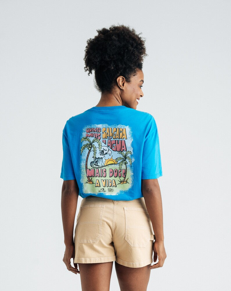 Camiseta Água Salgada Azul - Dream Tour