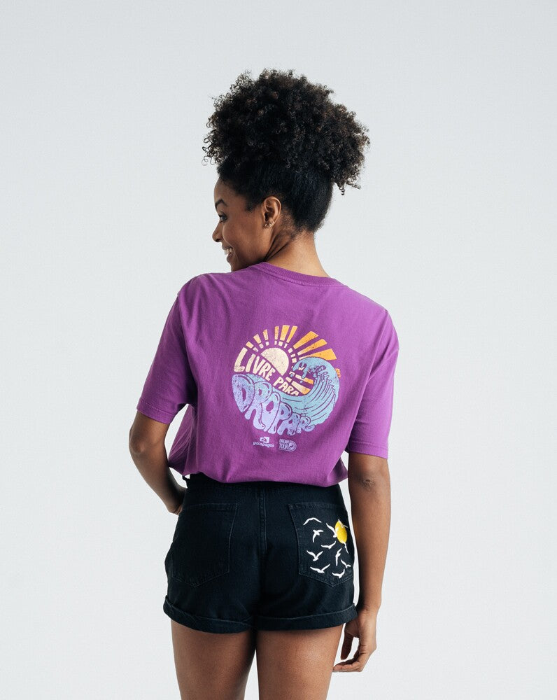 Camiseta Dropar Roxo - Dream Tour