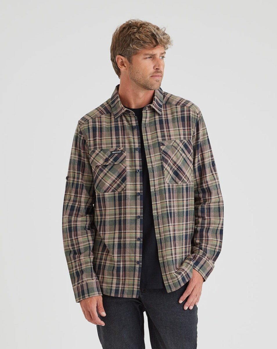 Camisa Flanela Midweight Farmer Xadrez - Verde