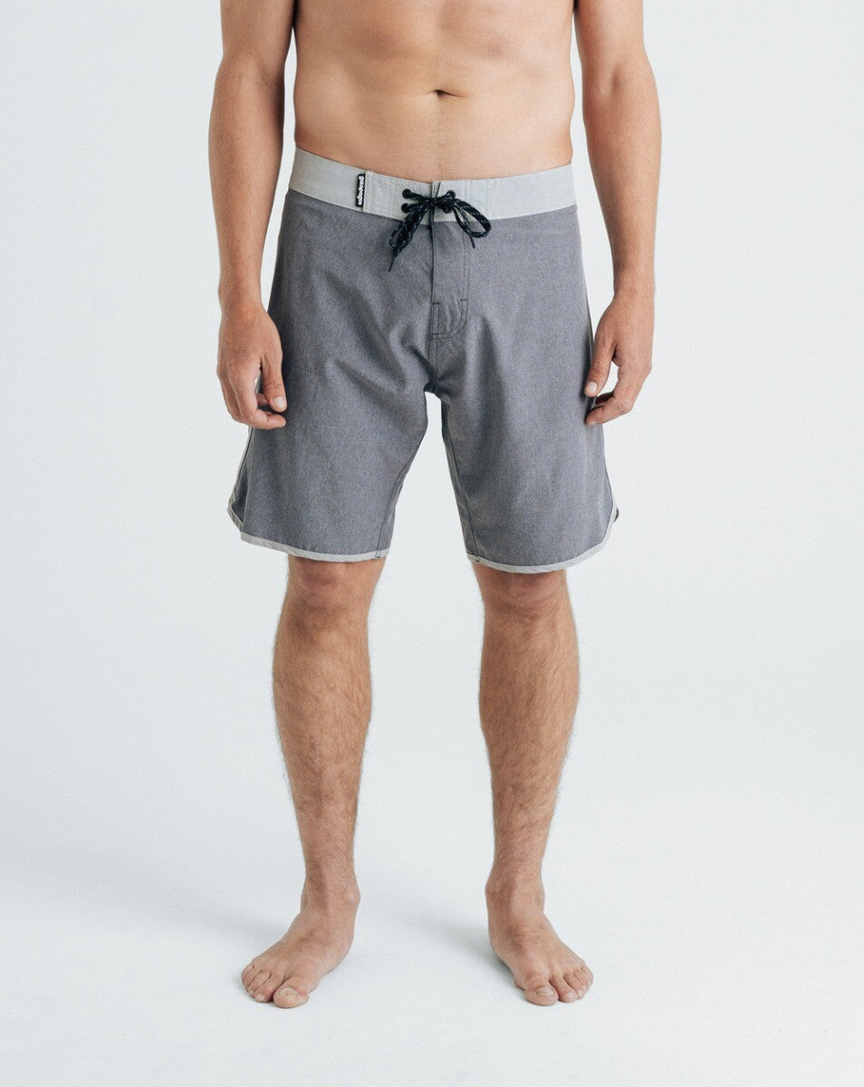 Boardshort Narval - Chumbo e Cinza Mescla
