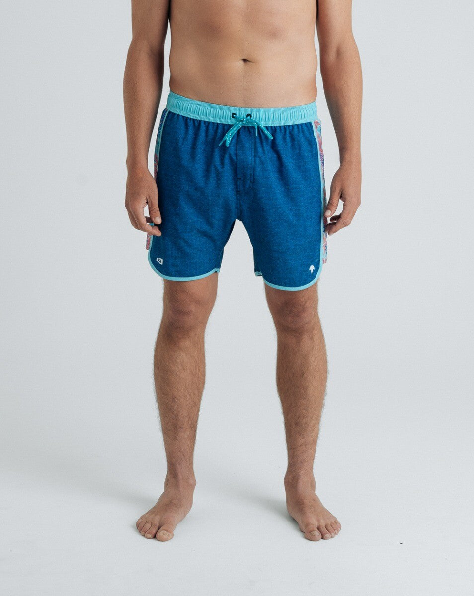 Boardshort Freedom Eco Azul - Collab Teco Padaratz