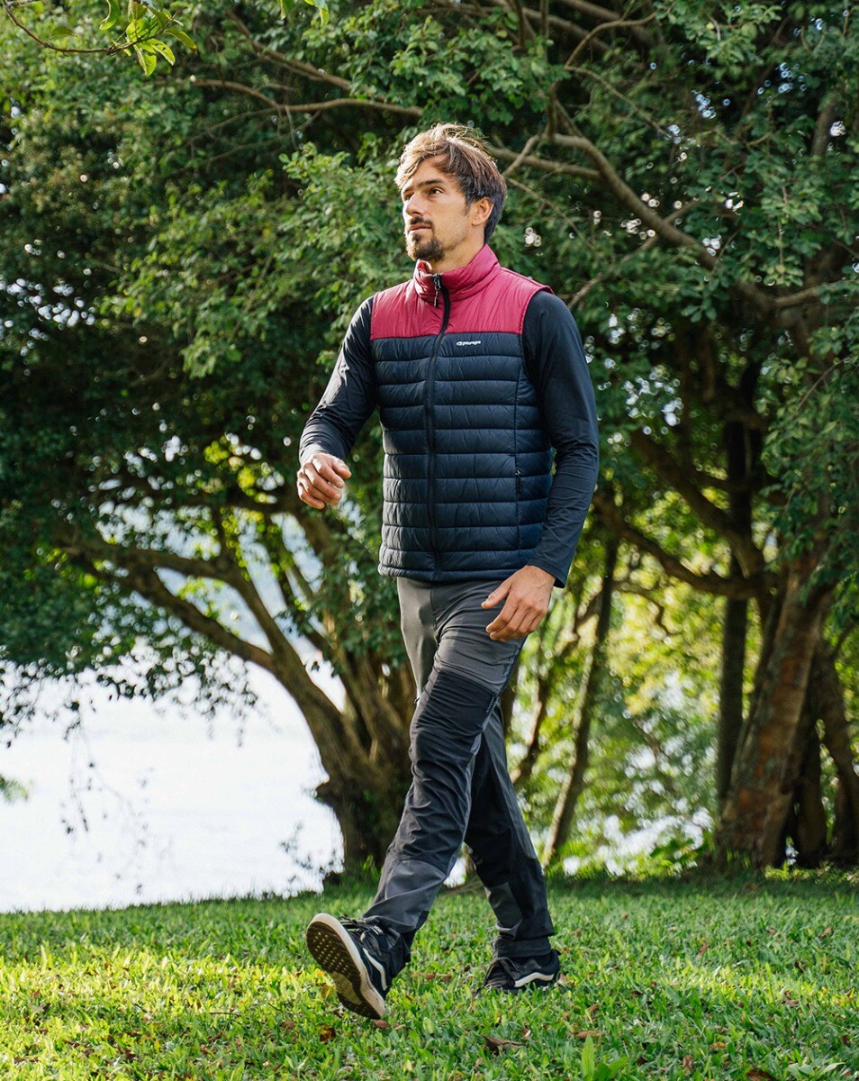 Colete Puffer All Gender Hermit Crab - Azul Marinho